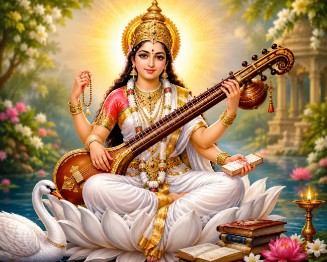 ॐ ऐं सरस्वत्यै नमः