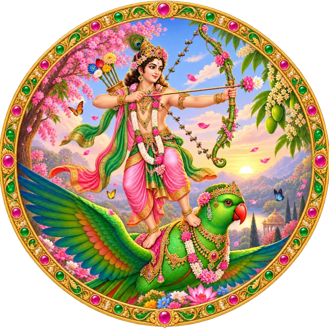 Kamdev Aarti Logo
