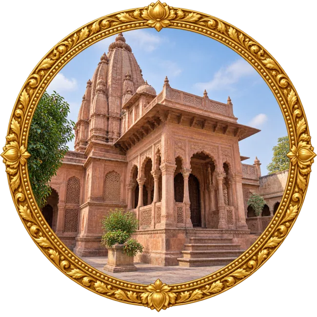 Radha Damodar Temple Vrindavan