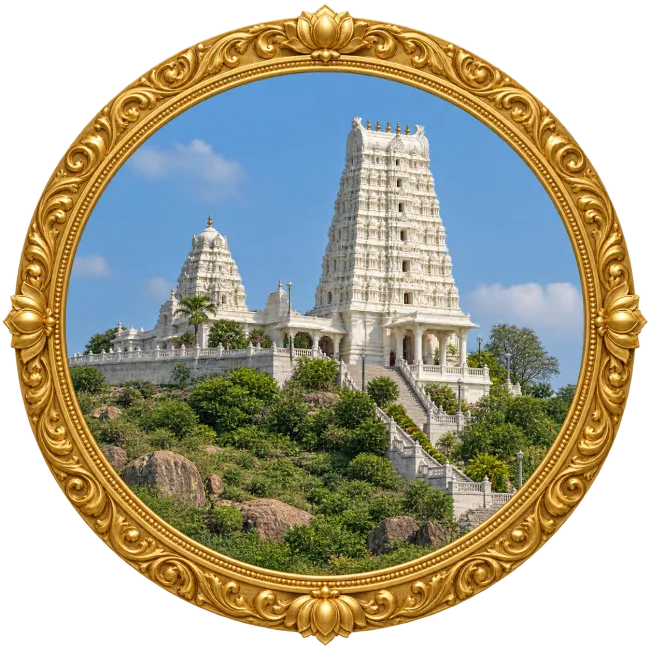 Sanghi Temple, Hyderabad