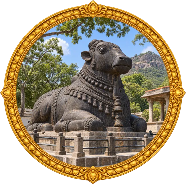 Sri Nandi Temple, Chamundi Hills, Mysore